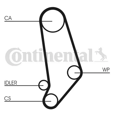 Water Pump & Timing Belt Kit CT539WP1