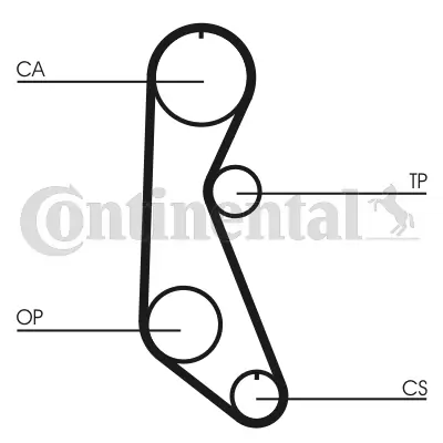 Timing Belt CT816