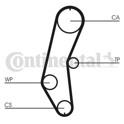 Timing Belt CT666