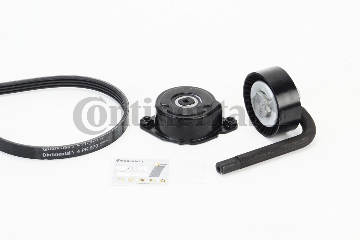 CONTINENTAL CTAM 4PK970K1 V-Ribbed Belt Set