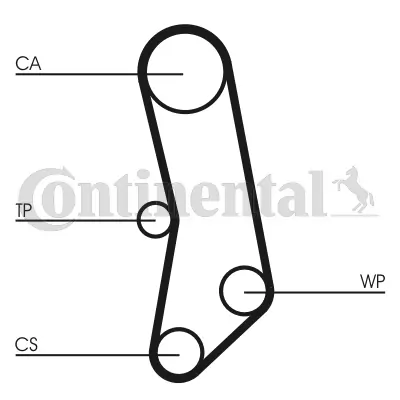 Water Pump & Timing Belt Kit CT503WP1