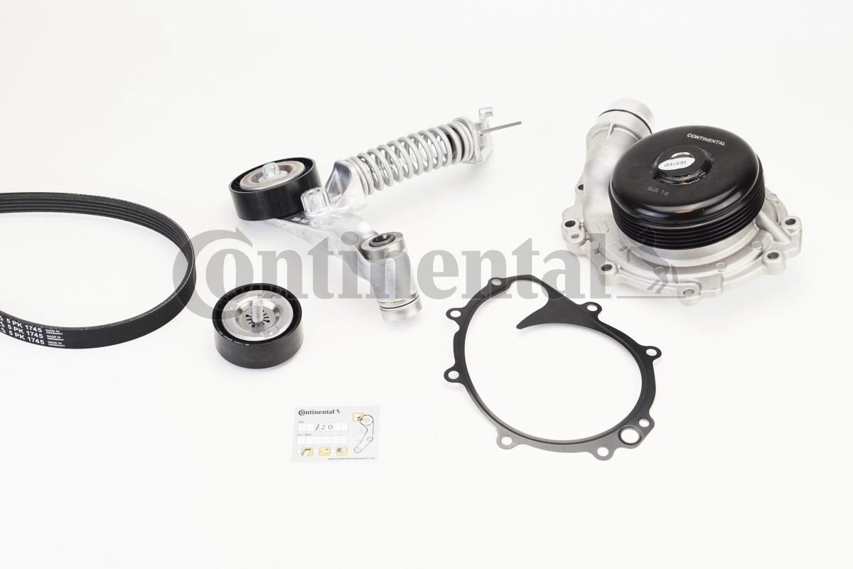 Water Pump + V-Ribbed Belt Kit 5PK1745WP1