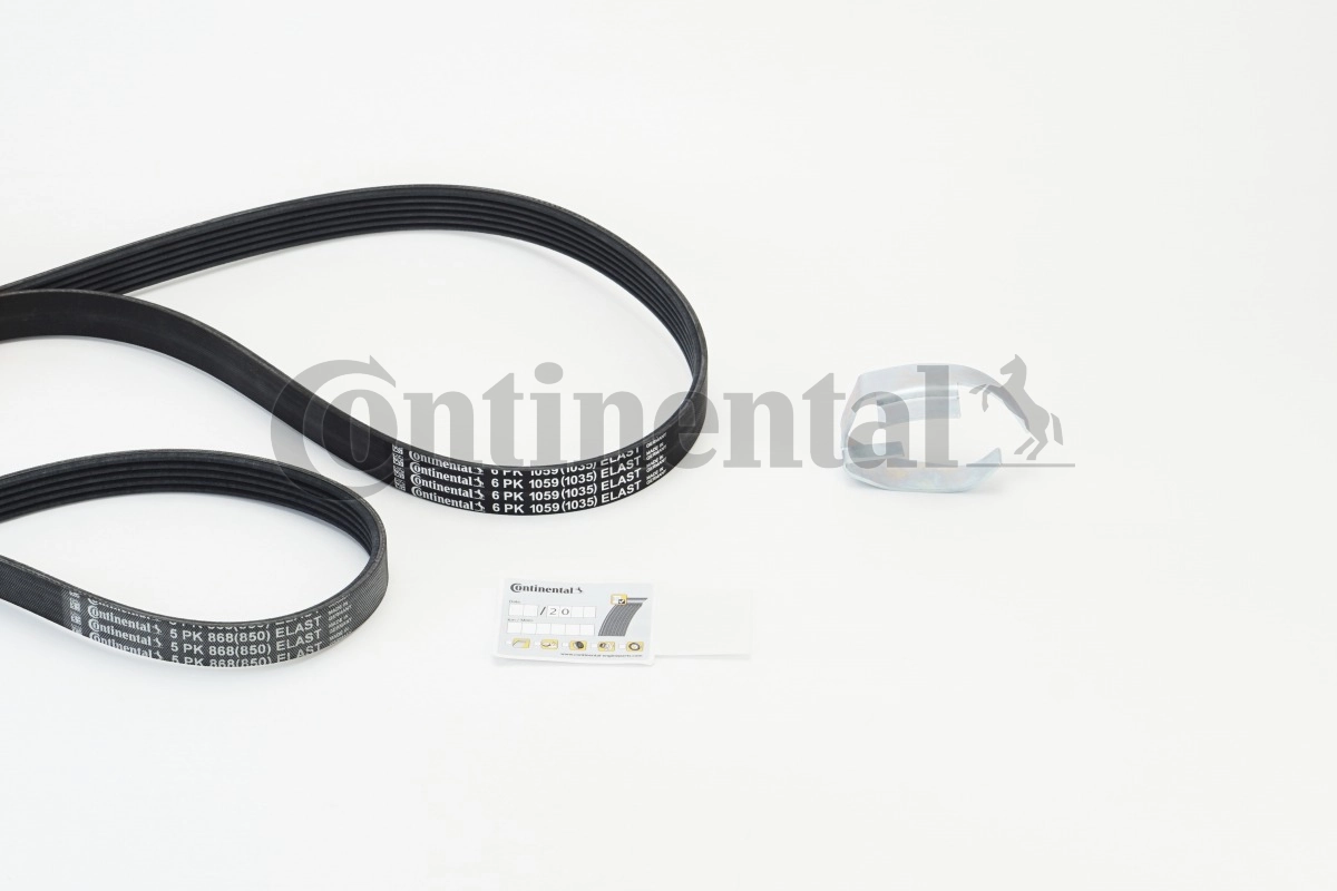 V-Ribbed Belt Set 6PK1059 ELAST T2