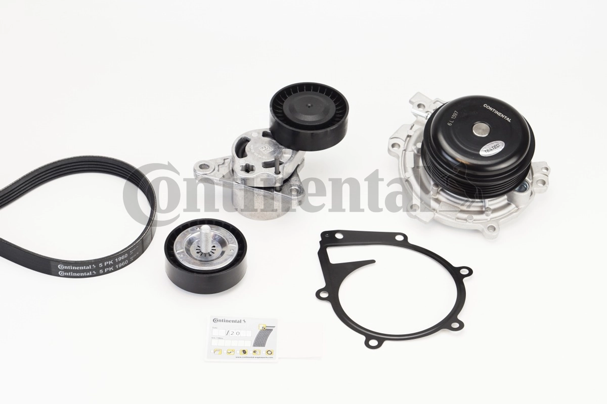 Water Pump + V-Ribbed Belt Kit 5PK1960WP1