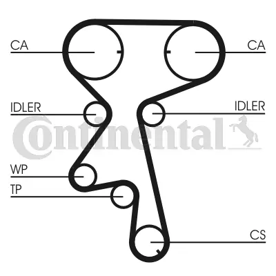 Water Pump & Timing Belt Kit CT873WP4