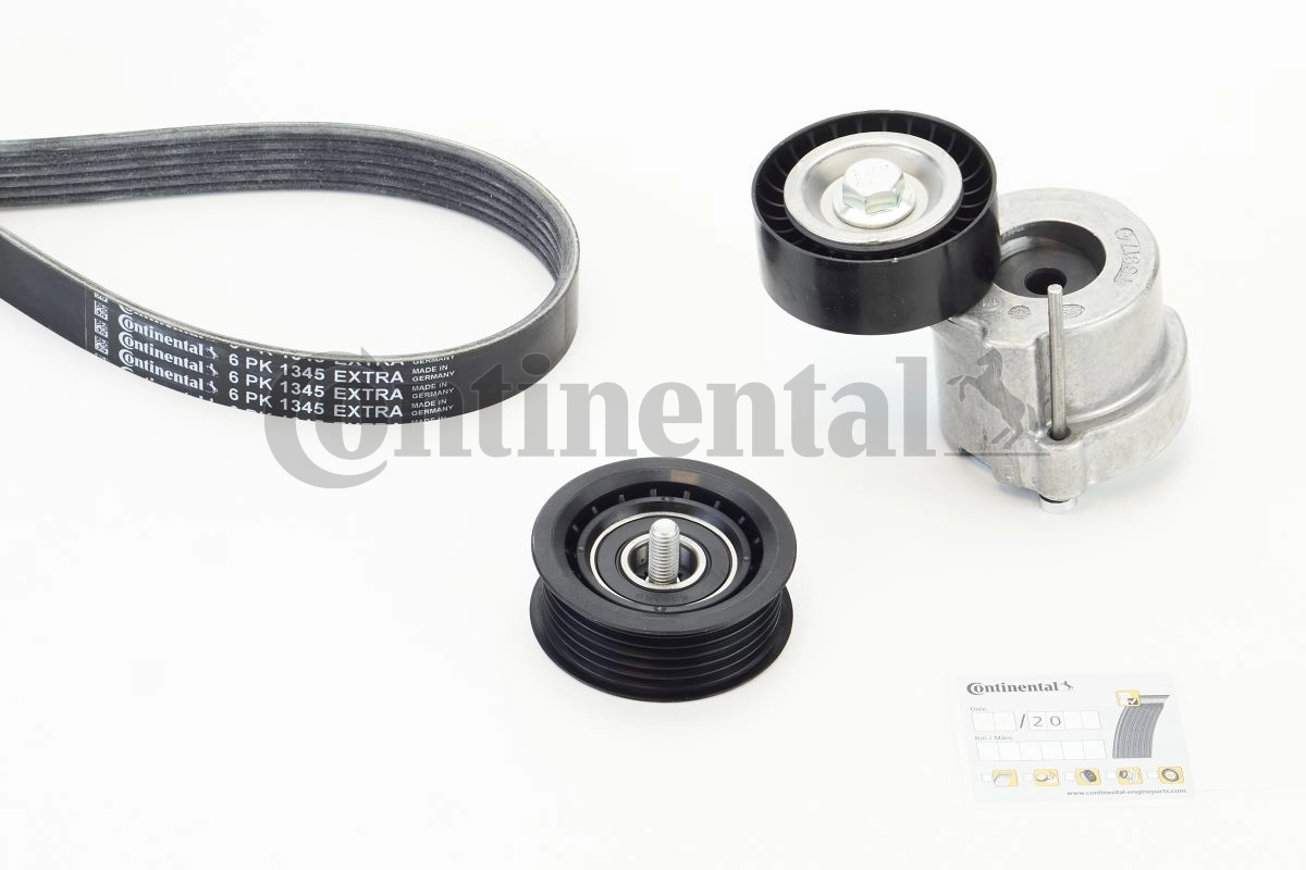 CONTINENTAL CTAM 6PK1345 EXTRA K1 V-ribbed Belt Set