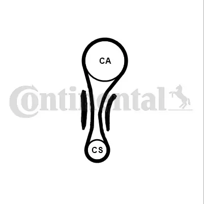 CONTINENTAL CTAM CT1210K1 Timing Belt Kit