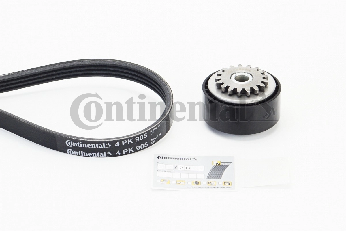 V-Ribbed Belt Set 4PK905K1