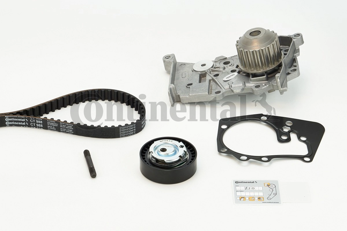 Water Pump & Timing Belt Kit CT988WP3