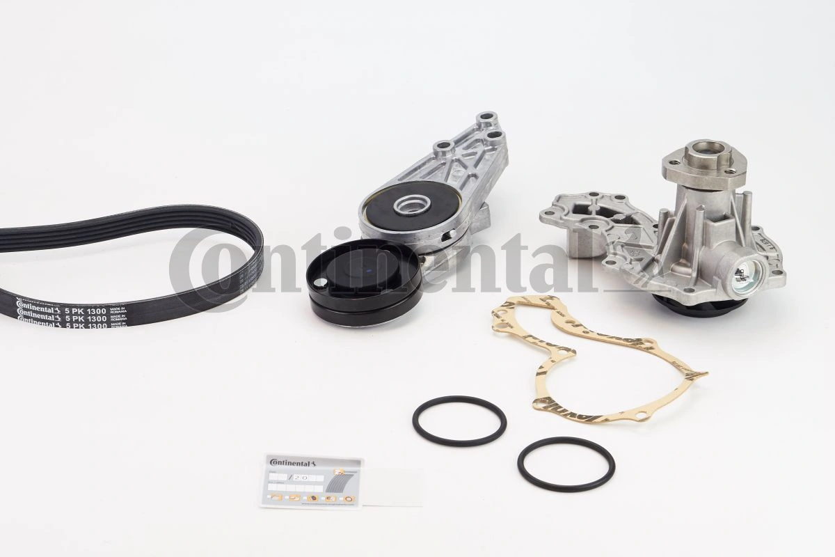 Water Pump + V-Ribbed Belt Kit 5PK1300WP1