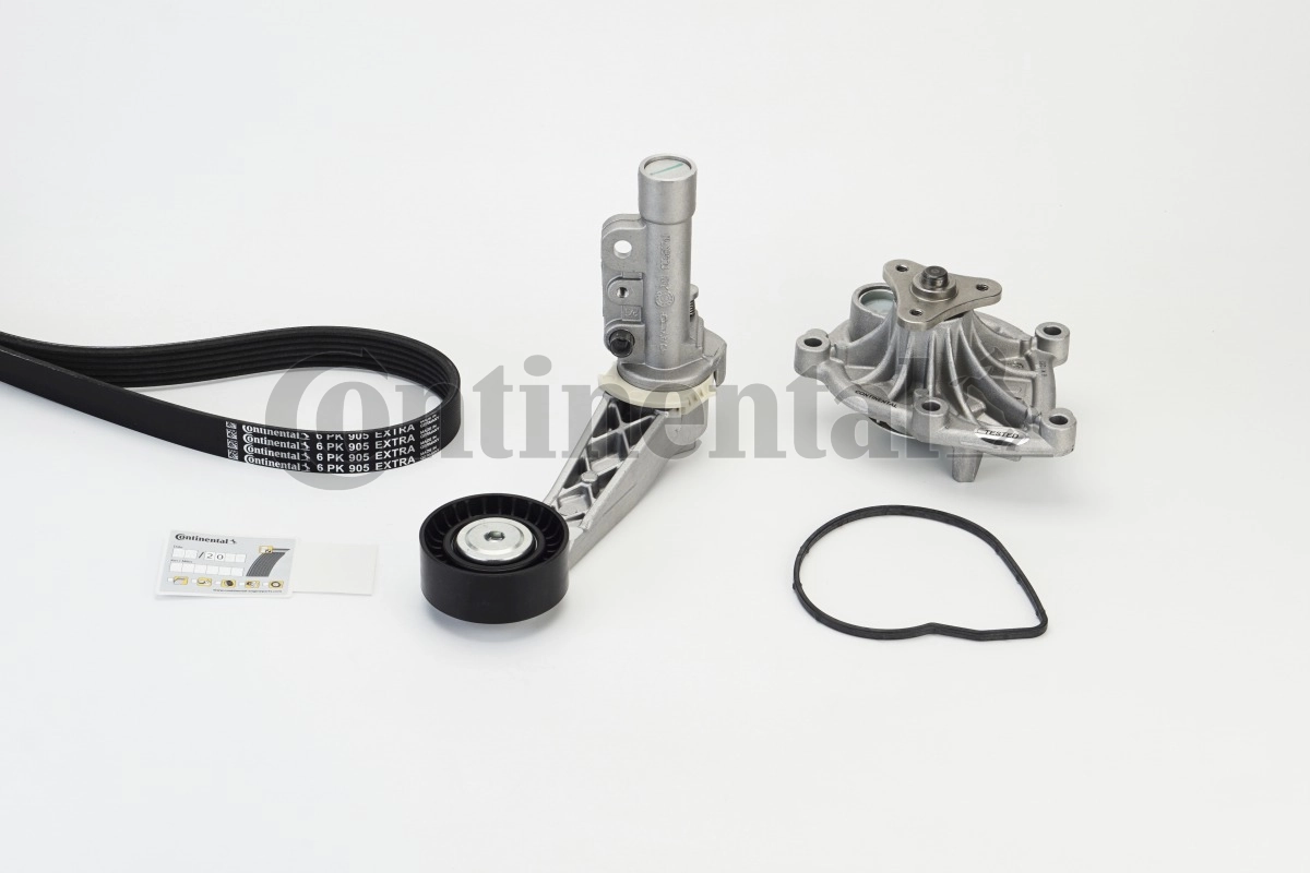 Water Pump + V-Ribbed Belt Kit 6PK905 EXTRA WP1