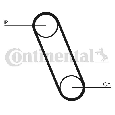 CONTINENTAL CTAM CT561 Timing Belt
