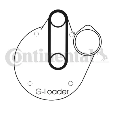 CONTINENTAL CTAM CT1060 Timing Belt