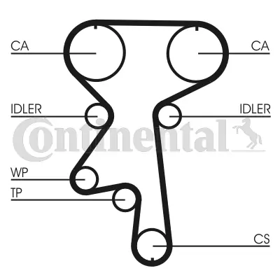 Water Pump & Timing Belt Kit CT924WP1