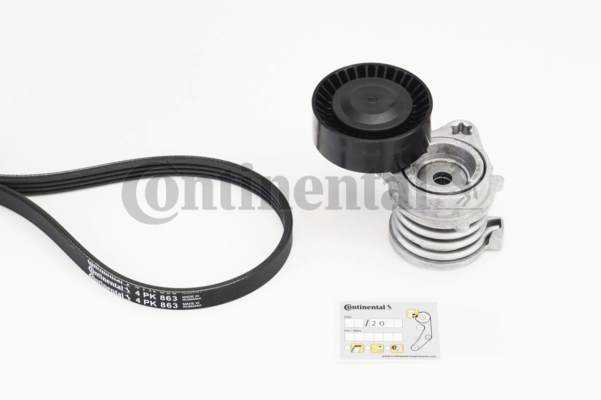 V-Ribbed Belt Set 4PK863K1