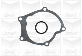 GRAF PA702 Water Pump, engine cooling