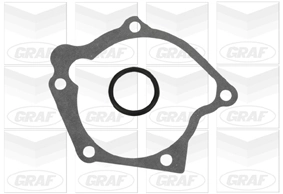 GRAF PA796 Water Pump, engine cooling