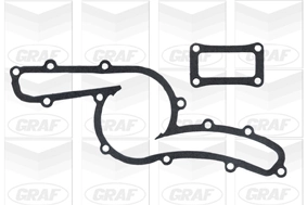 GRAF PA306 Water Pump, engine cooling