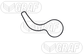 GRAF PA1413 Water Pump, engine cooling