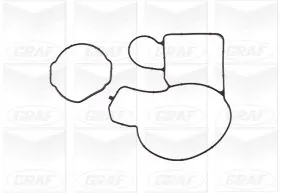 Water Pump, engine cooling PA1118