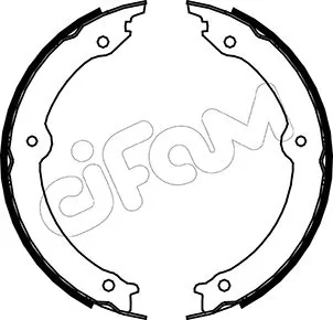 Brake Shoe Set, parking brake 153-451