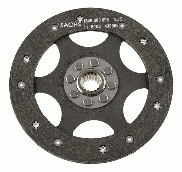 SACHS 1864 000 124 Clutch Disc