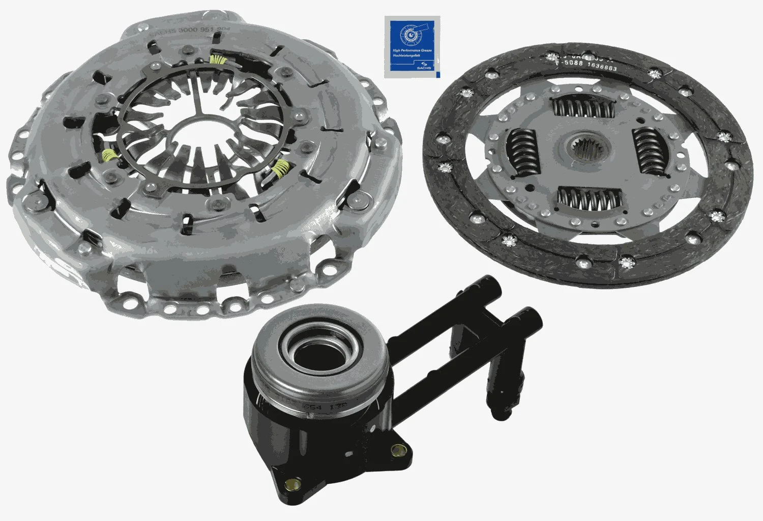 클러치 어셈블리 XTend Kit plus CSC 3000 990 223