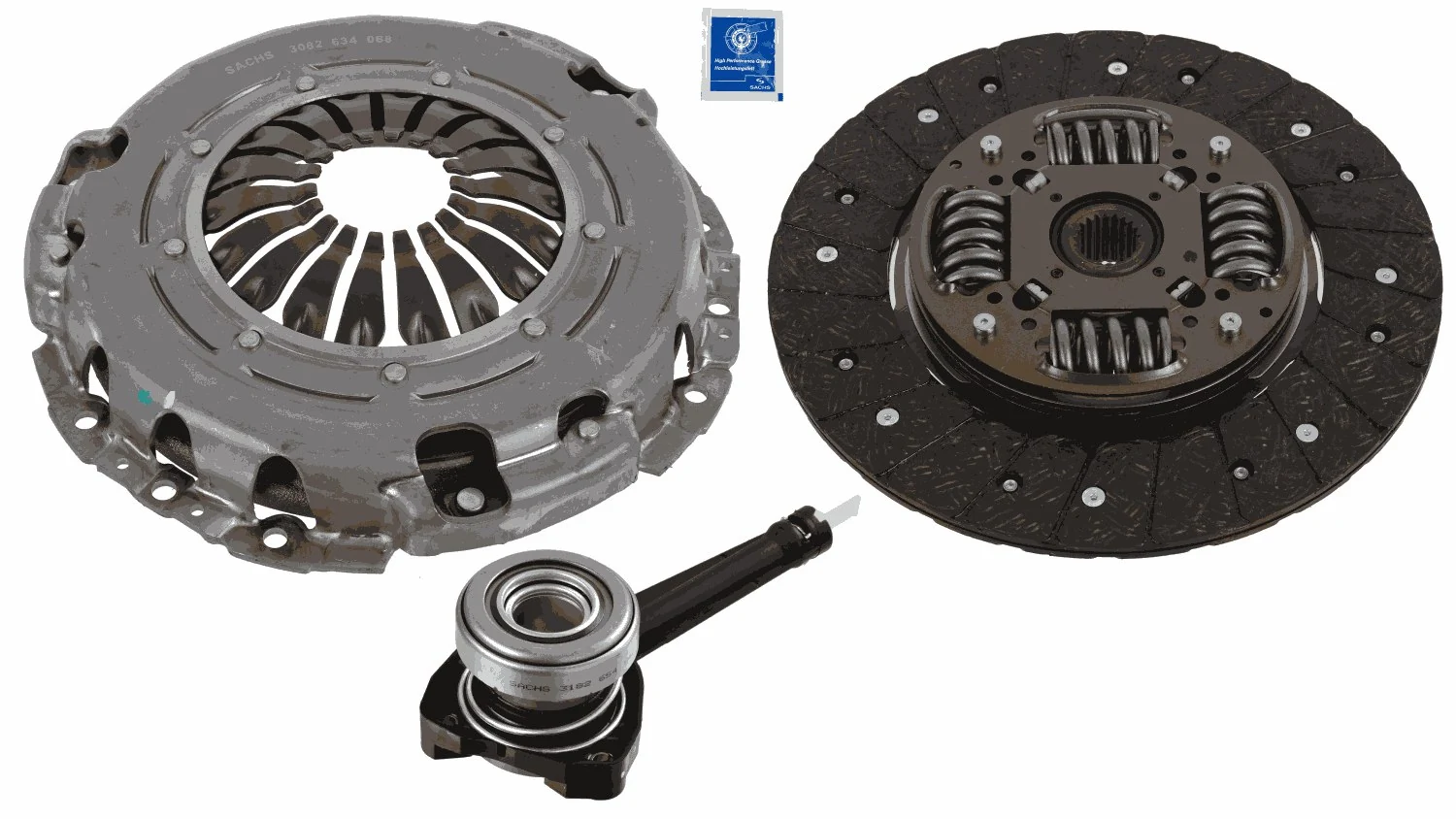 Perlengkapan kopling Kit plus CSC 3000 990 483
