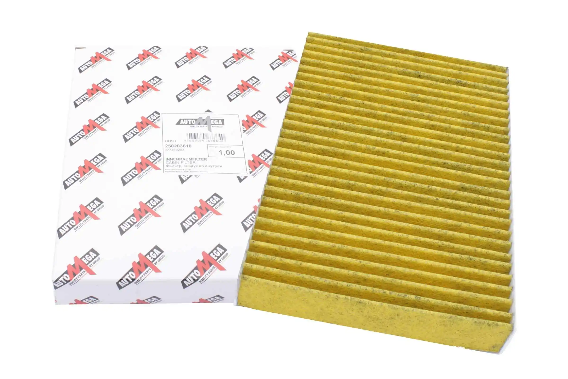 Filter, cabin air 250203610