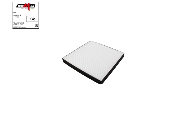 Filter, cabin air 180003910