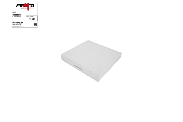 Filter, cabin air 180001310