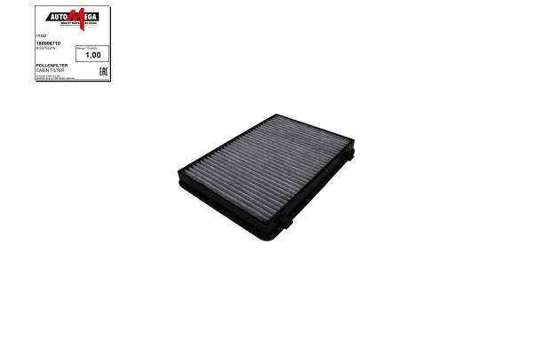 Filter, cabin air 180006710