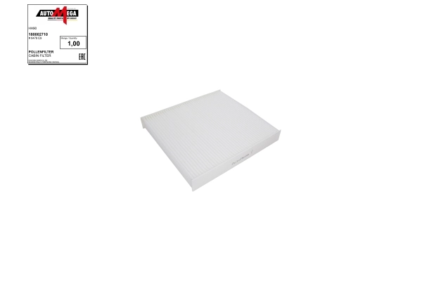 Filter, cabin air 180002710