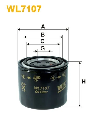Oil Filter WL7107