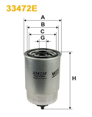 Fuel Filter 33472E