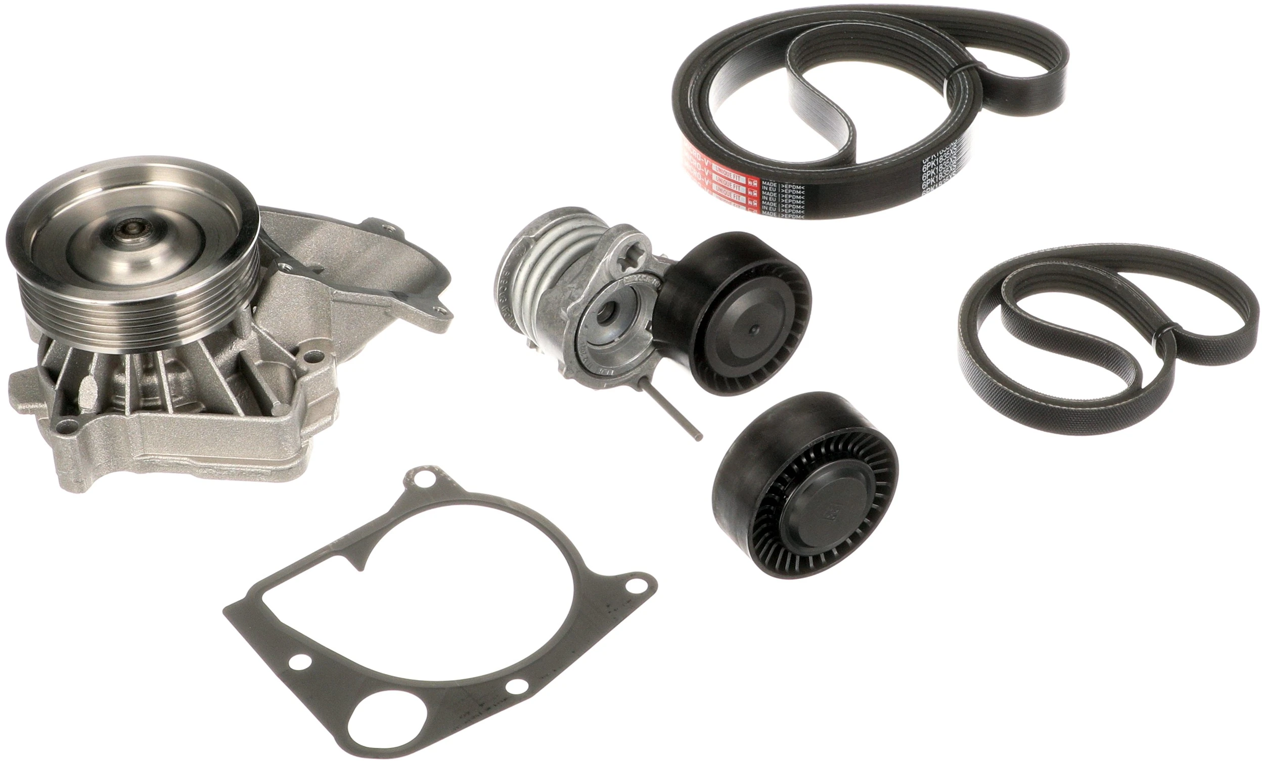 Water Pump + V-Ribbed Belt Kit Micro-V® UNIQUE FIT KP26PK1835XS