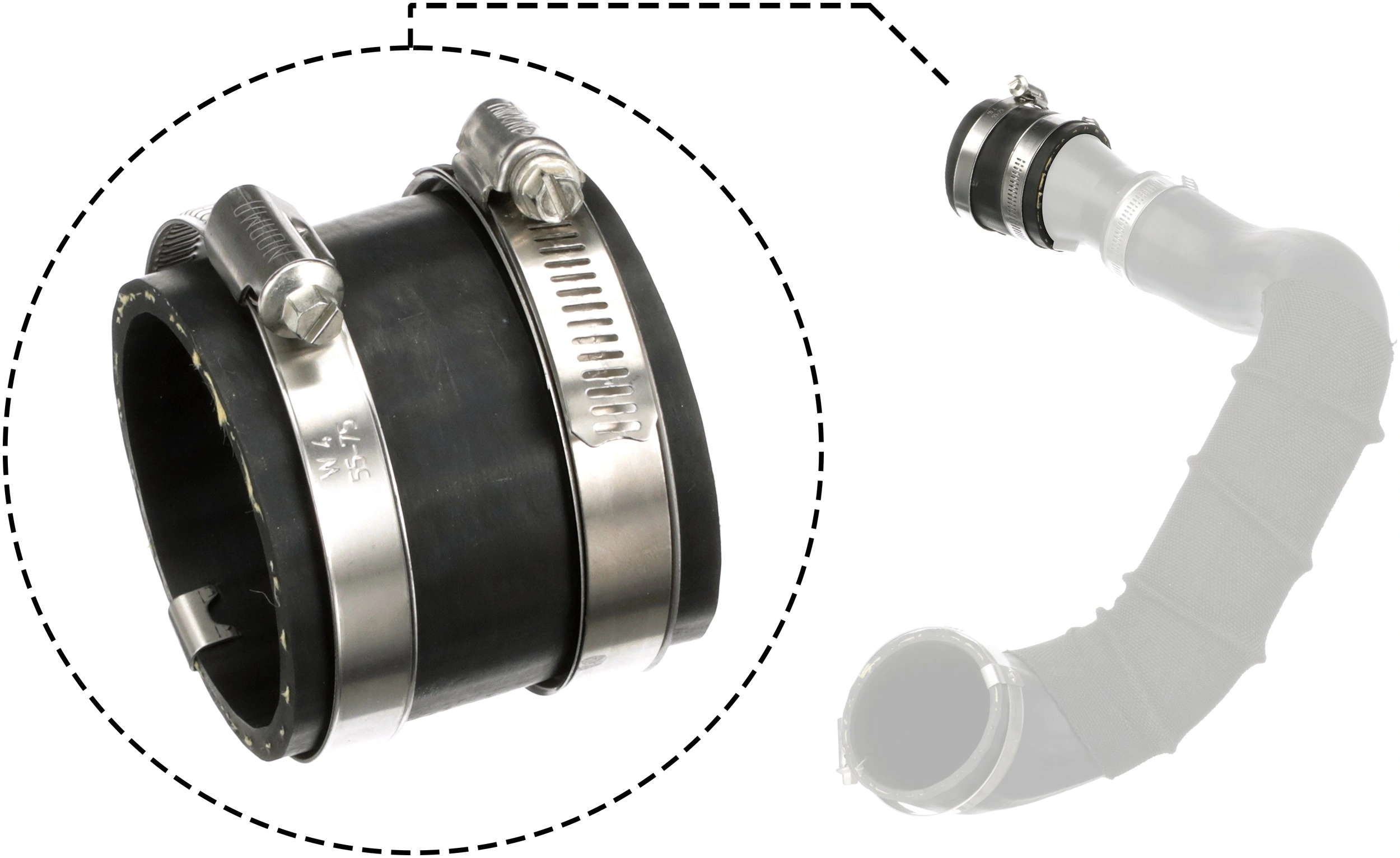 GATES 09-1390 Charge Air Hose