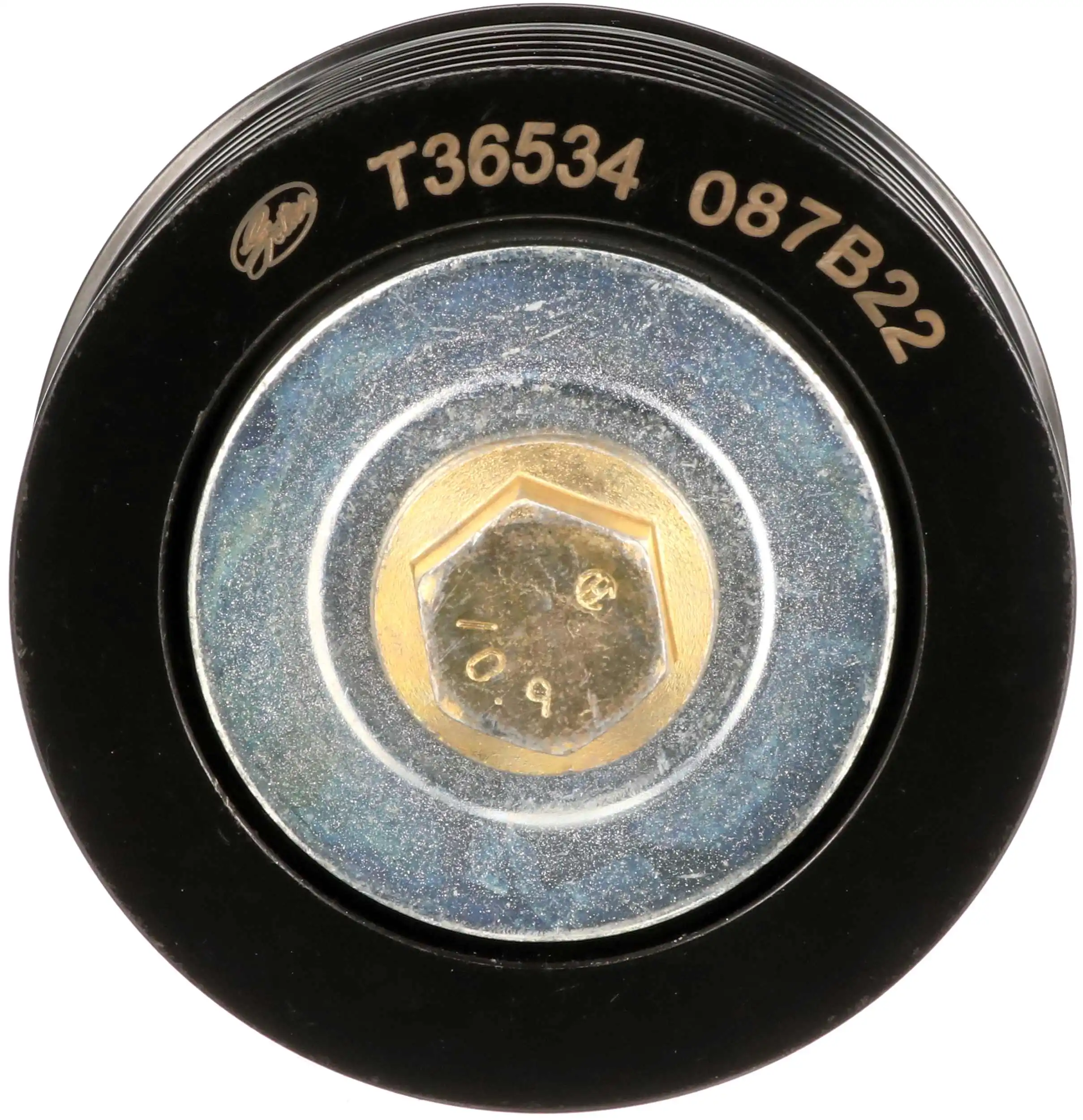 GATES T36534 Deflection/Guide Pulley, V-ribbed belt