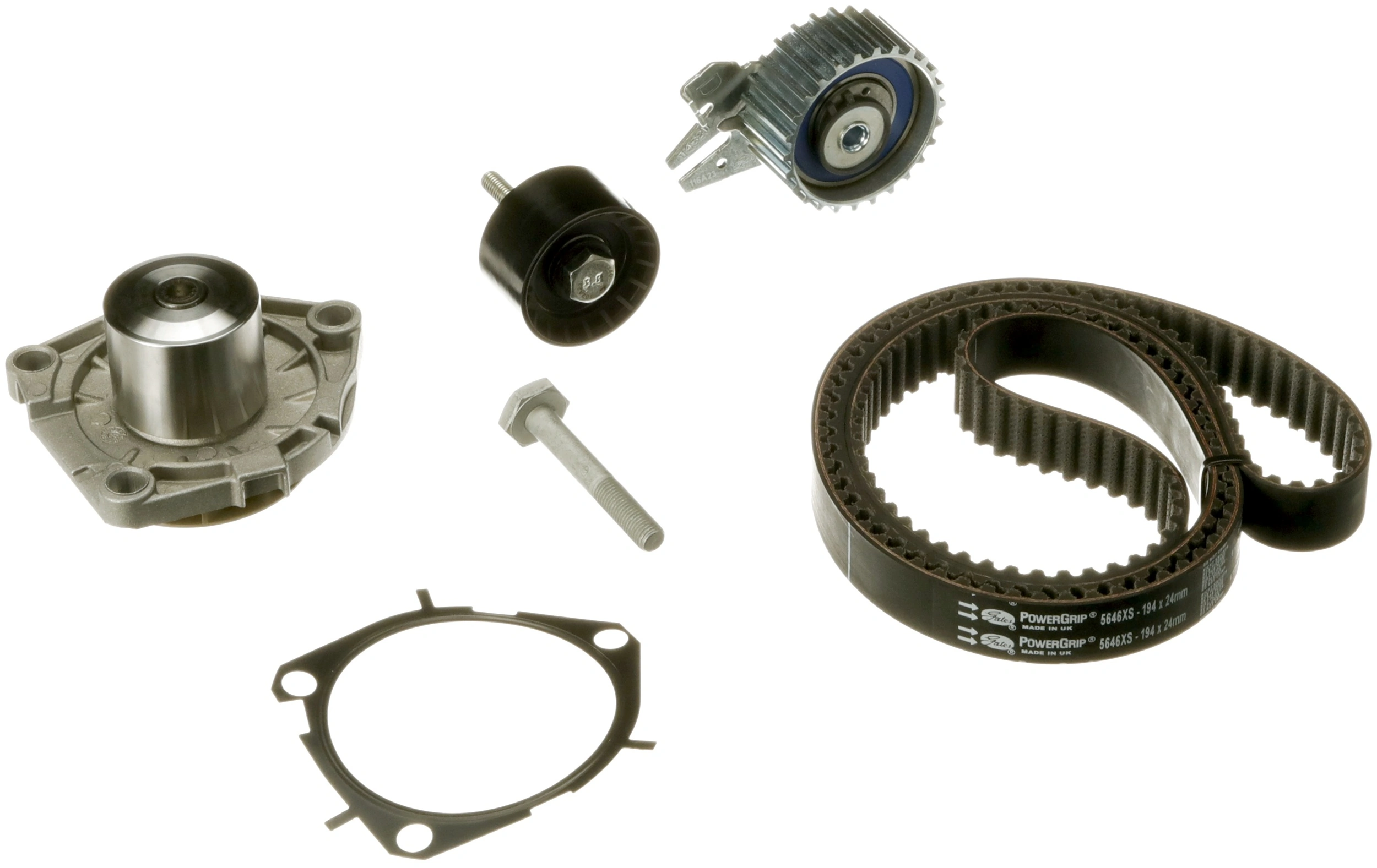 Water Pump & Timing Belt Kit PowerGrip™ KP15646XS