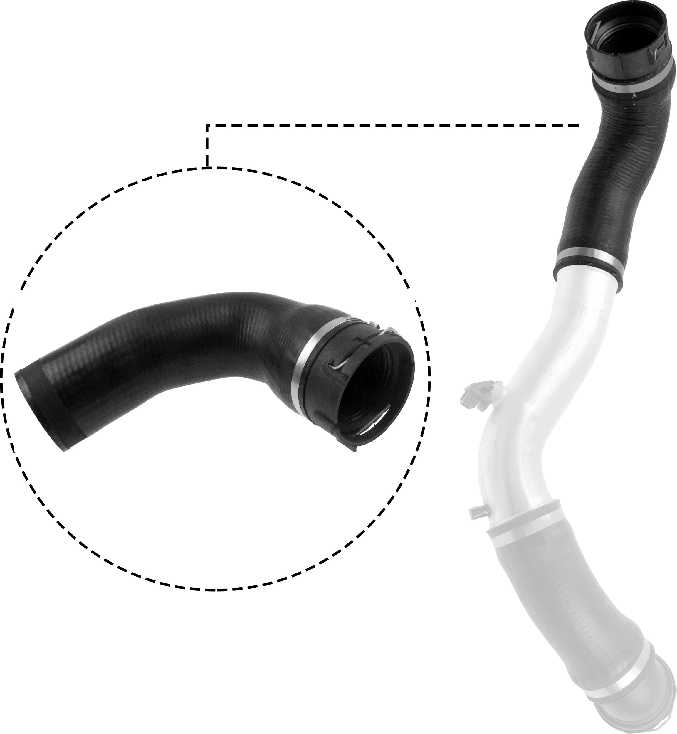 Charge Air Hose 09-0709