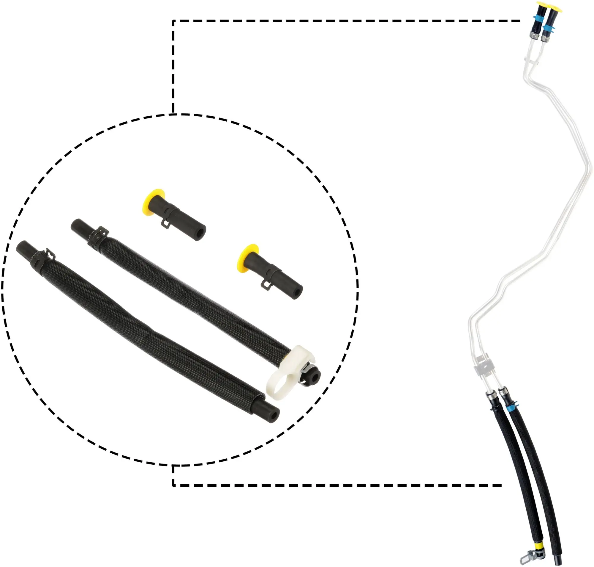 호스 라인, 매연필터/입자필터 EMH381