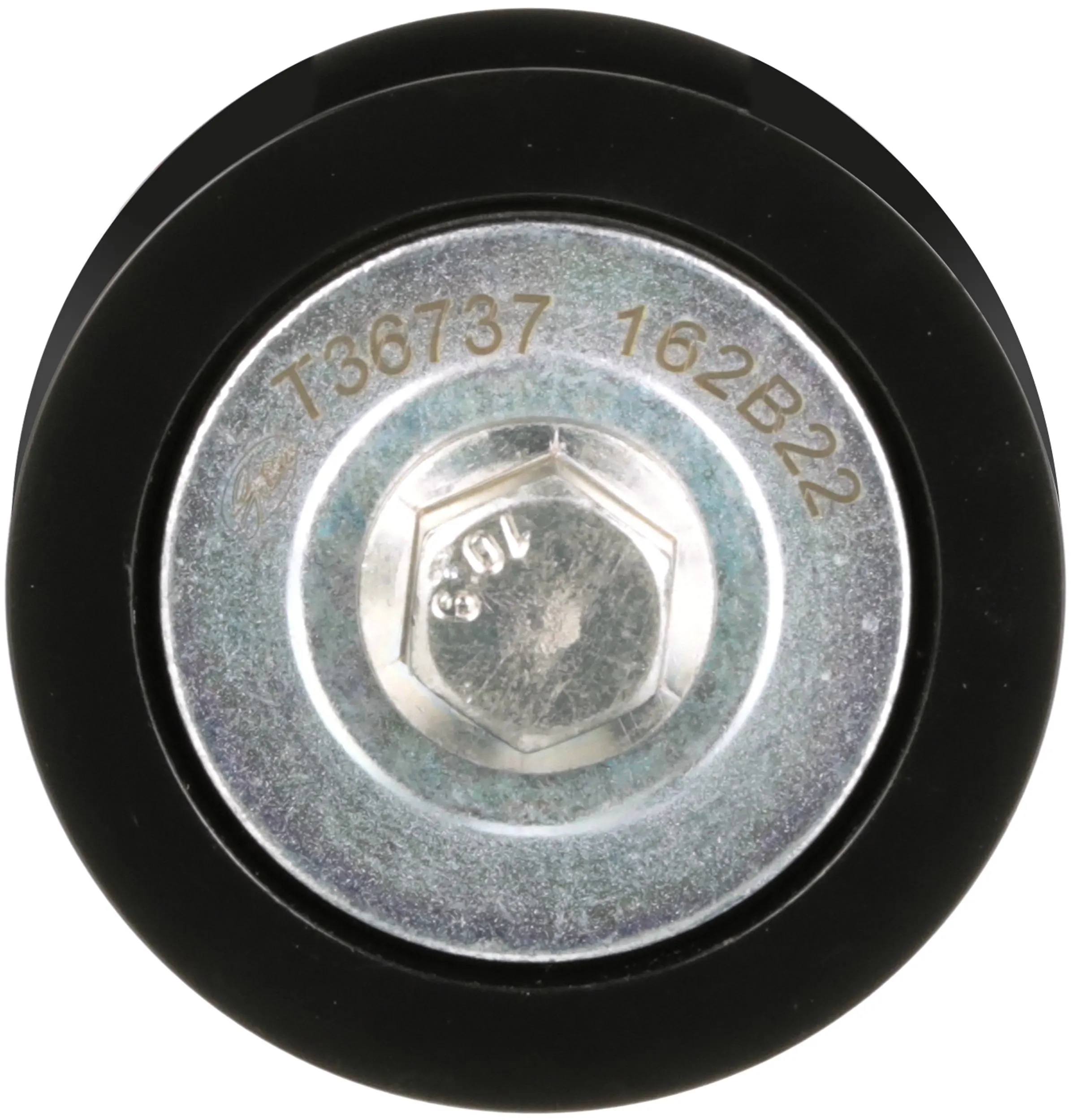 GATES T36737 Deflection/Guide Pulley, V-ribbed belt