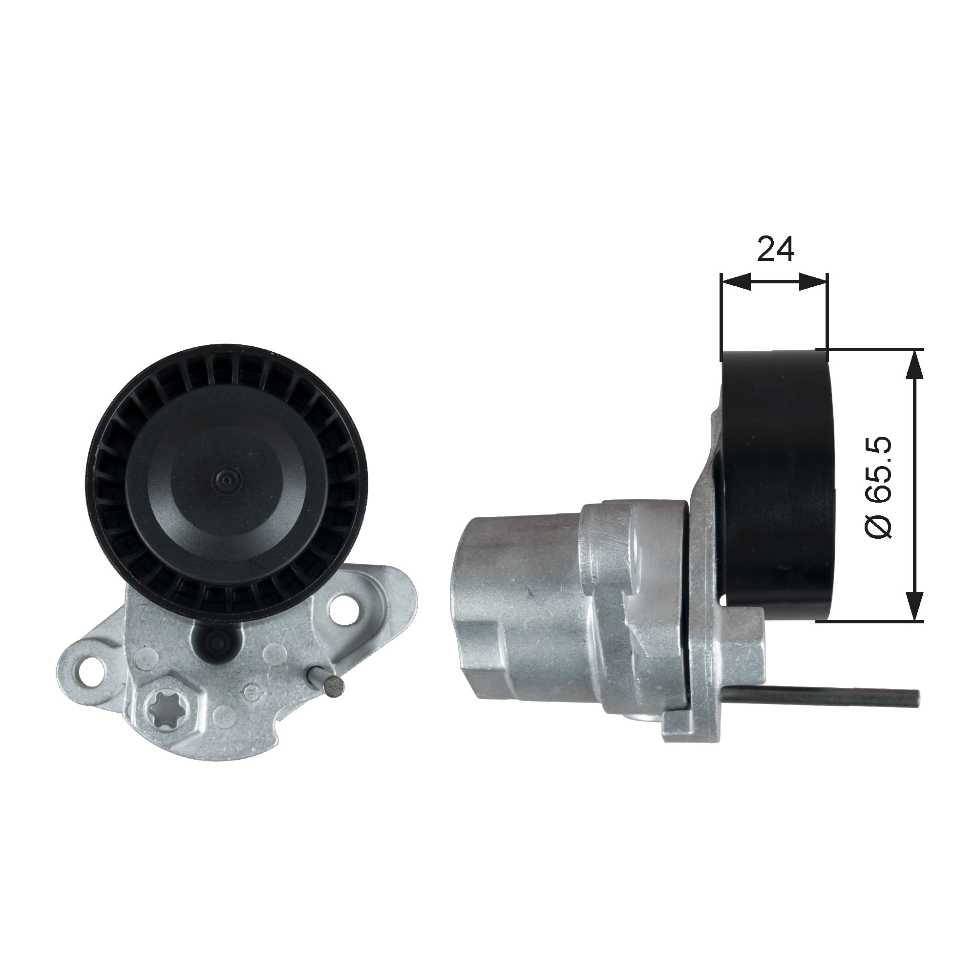 Belt Tensioner, V-ribbed belt DriveAlign™ T39387