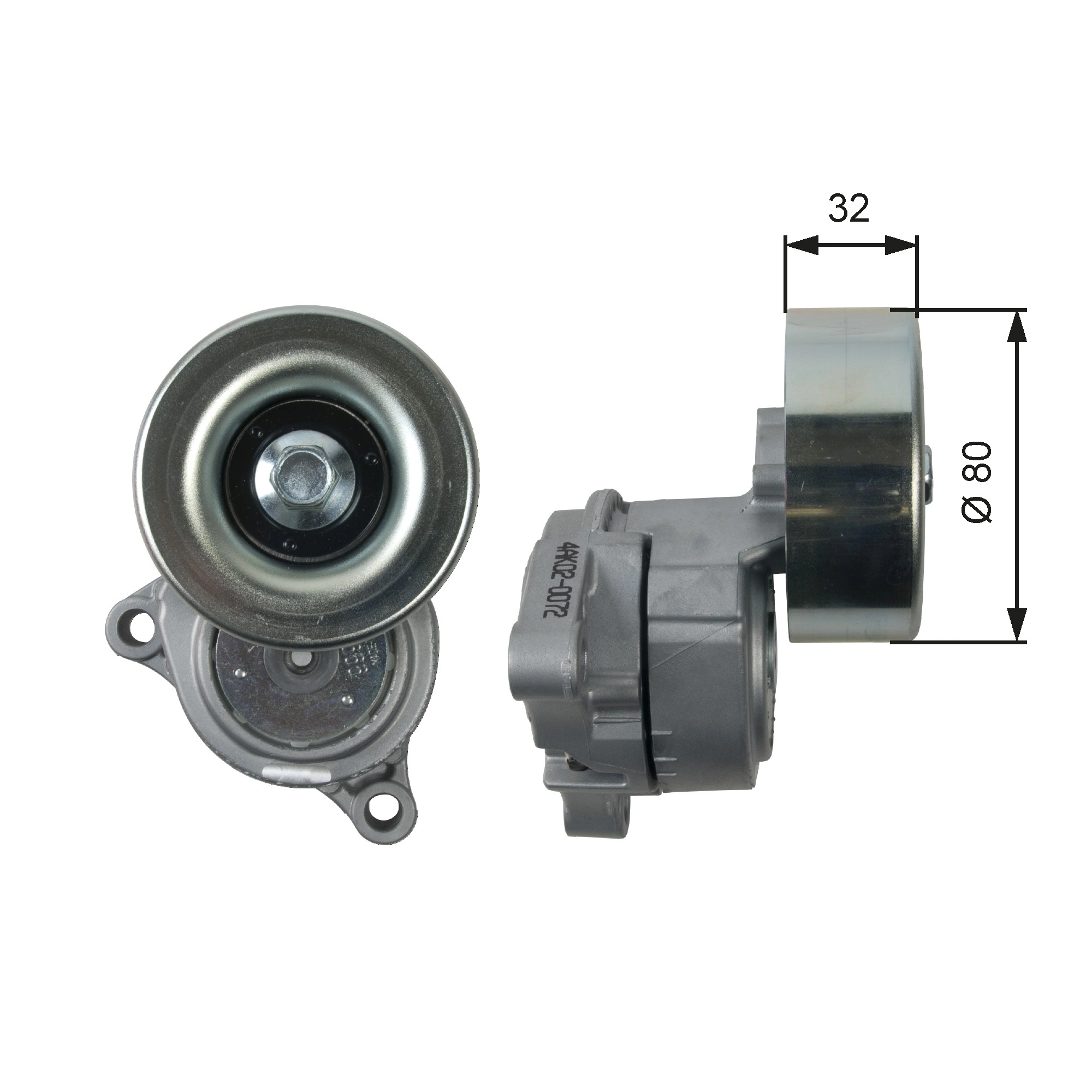 Belt Tensioner, V-ribbed belt DriveAlign™ T38489