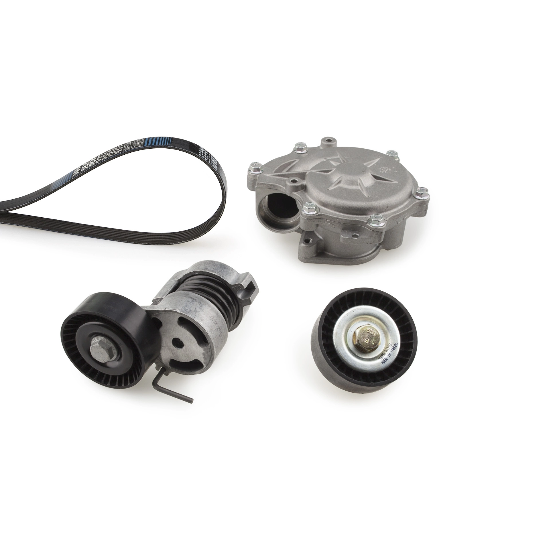 Water Pump + V-Ribbed Belt Kit Micro-V® KP116PK1873