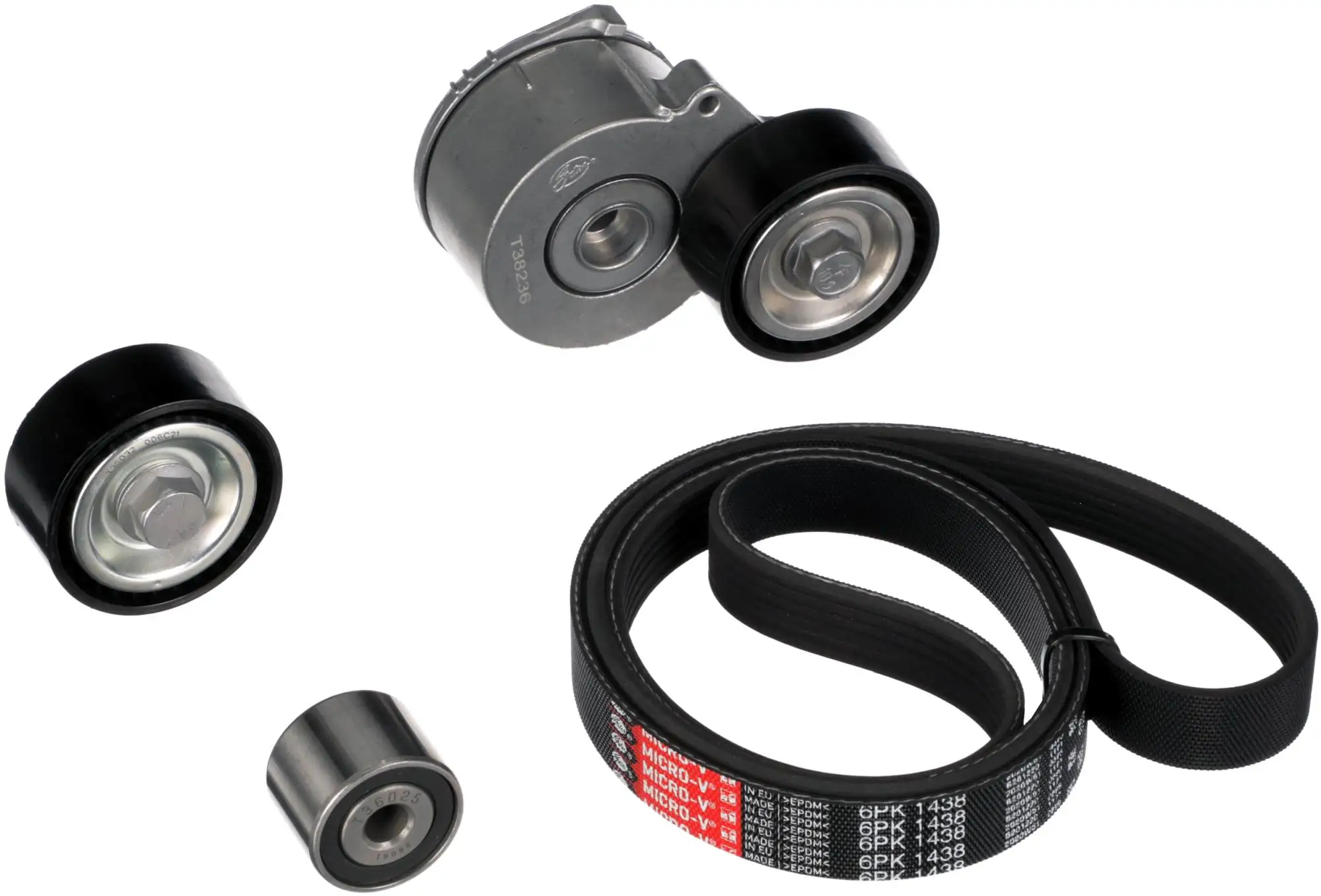 V-Ribbed Belt Set Micro-V® K016PK1438