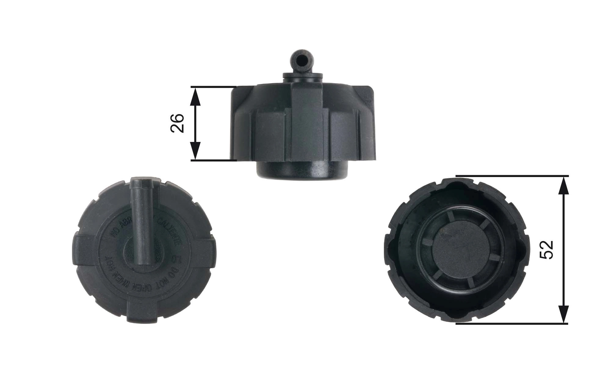 Cap, coolant tank RC213