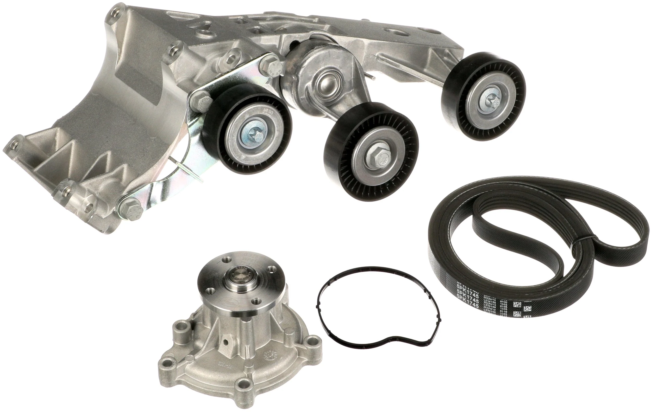 Water Pump + V-Ribbed Belt Kit Micro-V® KP15PK1745