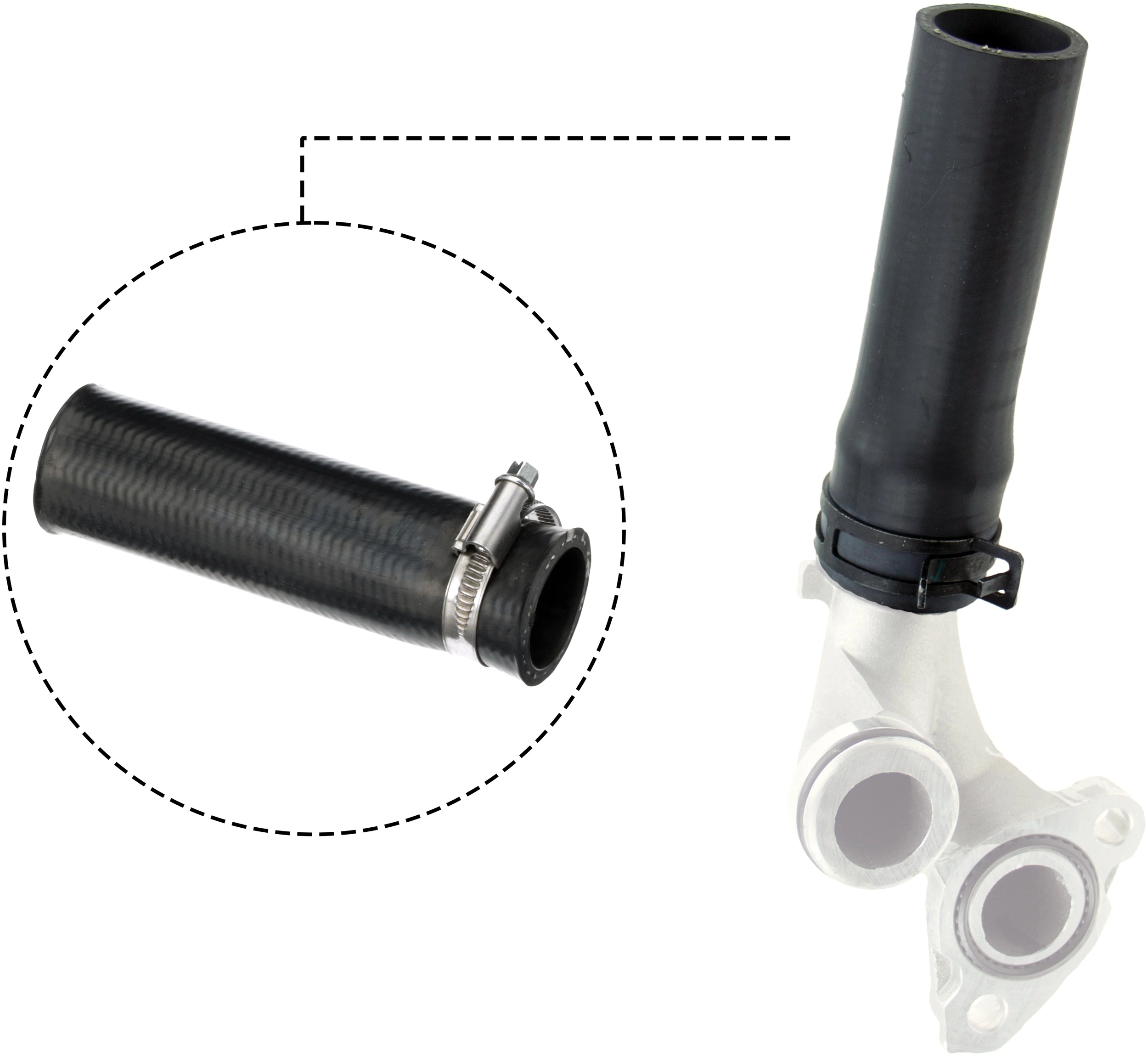 GATES 02-2153 Heater Hose