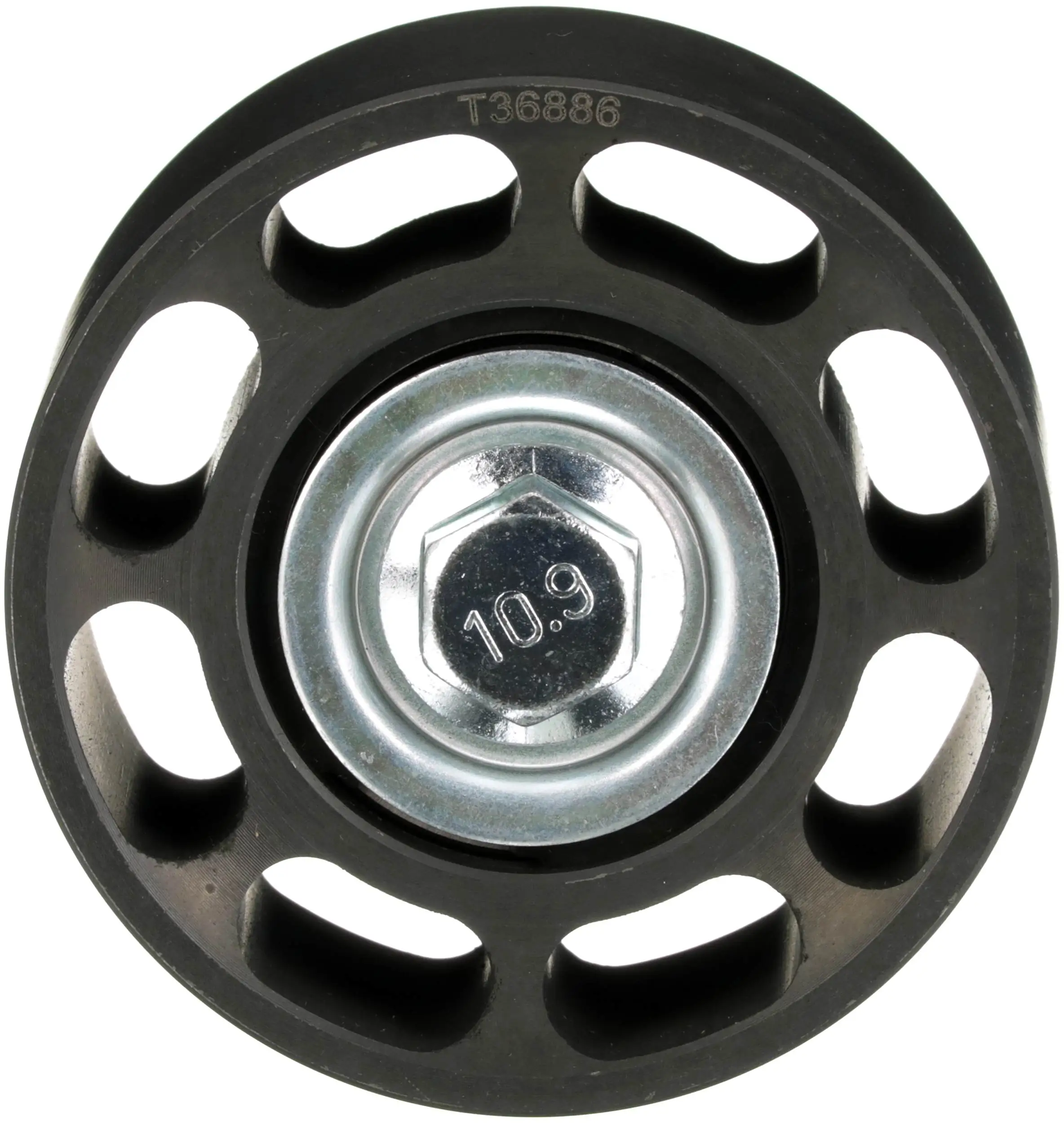 GATES T36886 Deflection/Guide Pulley, V-ribbed belt